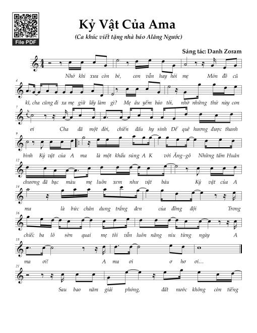 Kỷ vật của Ama