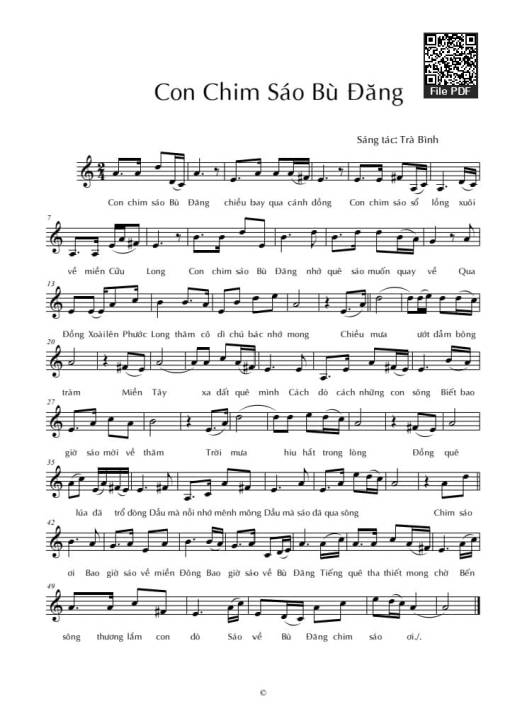 Con chim sáo Bù Đăng