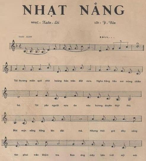 Nhạt nắng - Y Vân