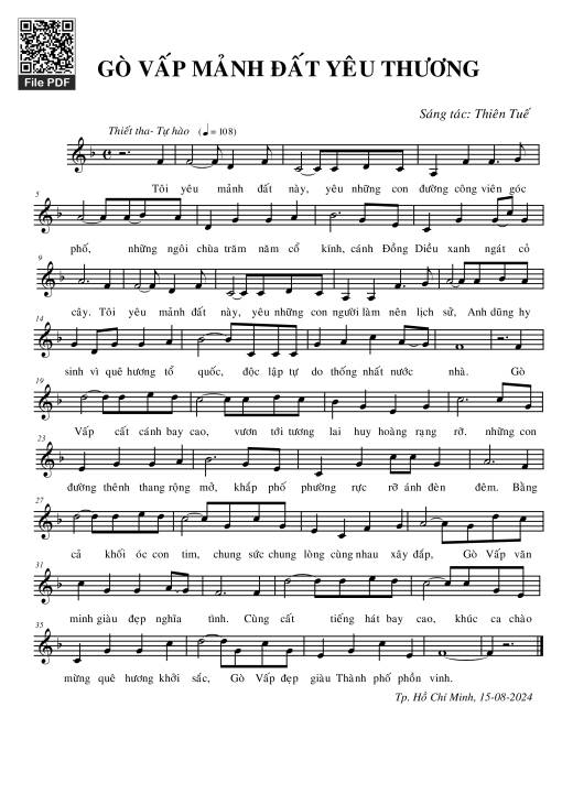 Gò Vấp mảnh đất yêu thương