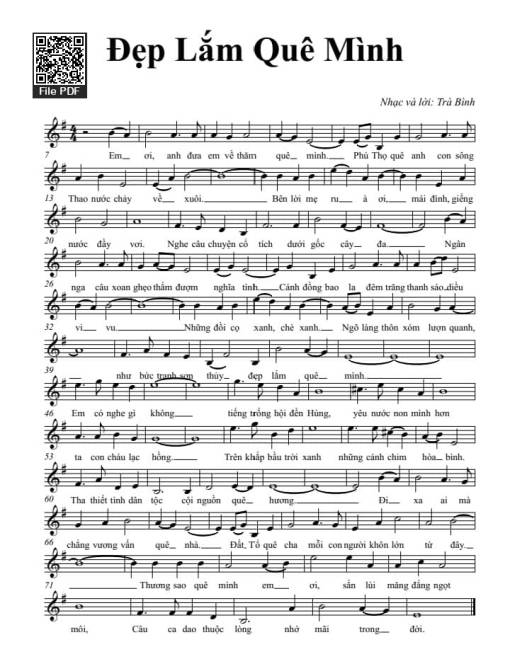 Đẹp lắm quê mình