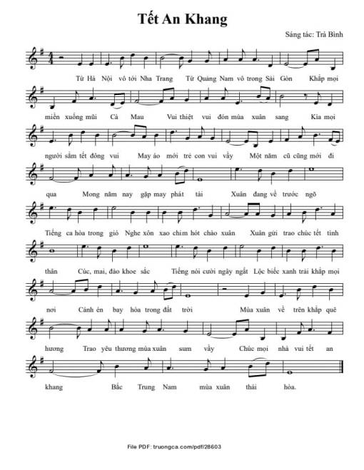 Tết an khang - Trà Bình