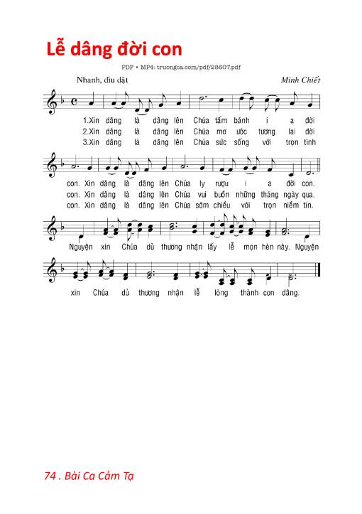 Lễ Đường Đời Con