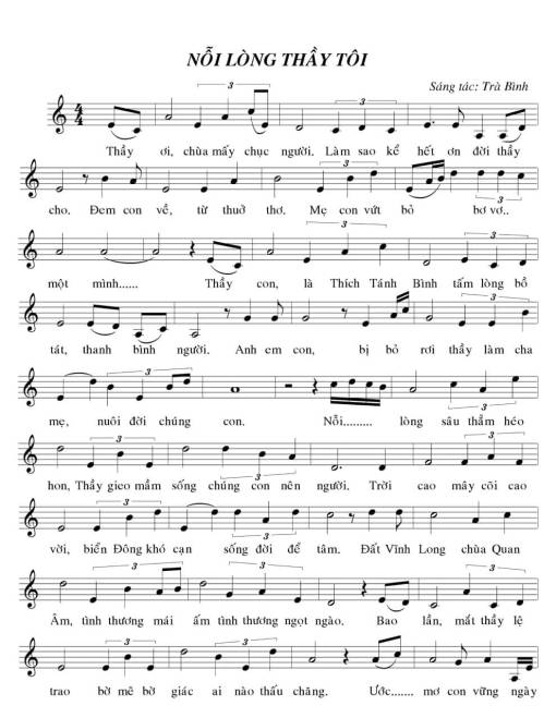 Nỗi lòng thầy tôi