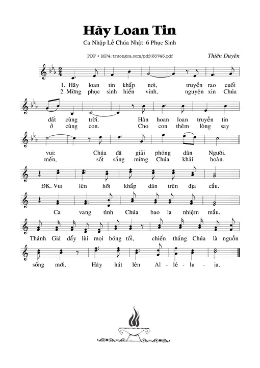 Hãy Loan Tin - Thiên Duyên