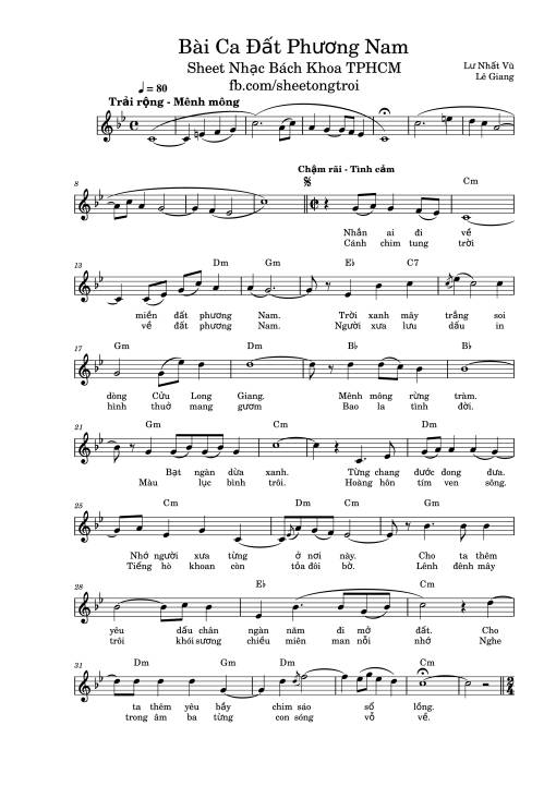 Đất phương nam - Lưu Nhất Vũ