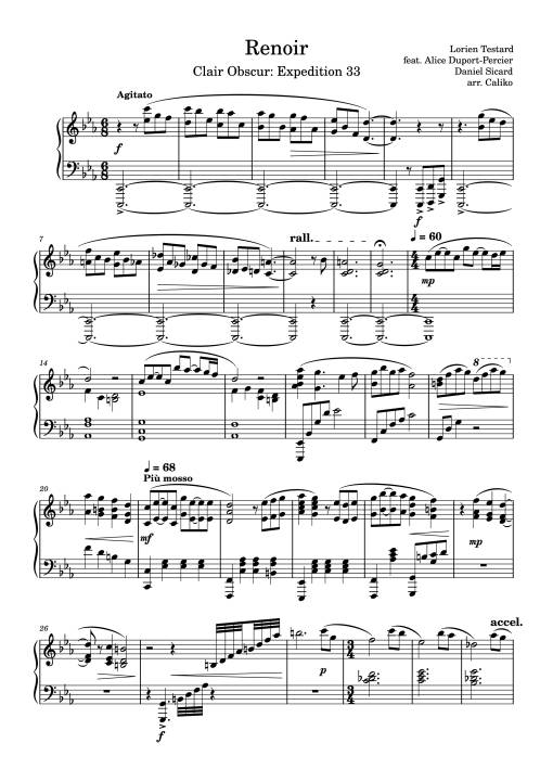 Renoir Piano - Lorien Testard