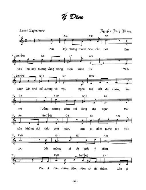 Ý đêm - Nguyễn Đình Phùng