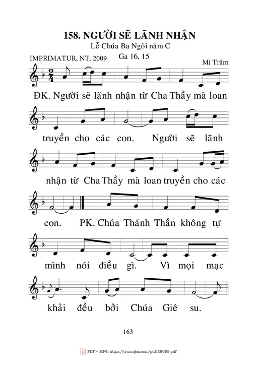 Người Sẽ Lãnh Nhận
