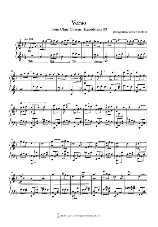 Verso Piano - Composition: Lorien Testard