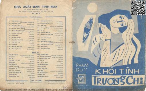 Sheet PDF of Khối tình Trương Chi