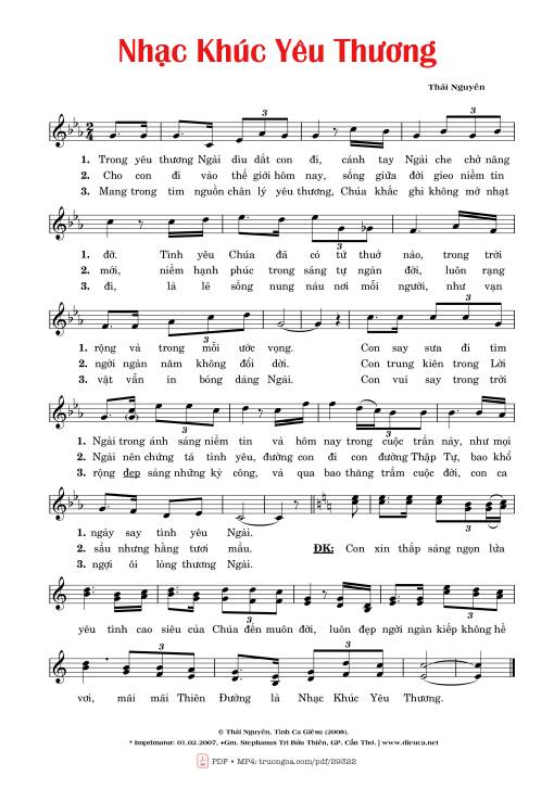 Nhạc Khúc Yêu Thương