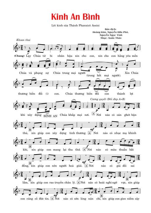 Kinh An Bình - Xuân Thảo