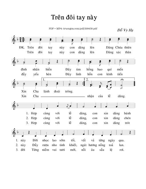 Trên đôi tay này