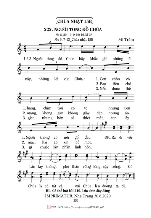 Người Tông Đồ Chúa