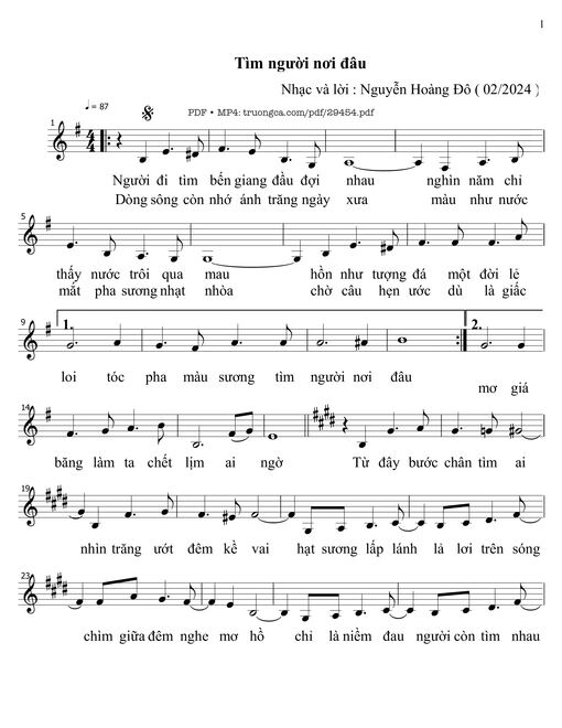 Tìm người nơi đâu