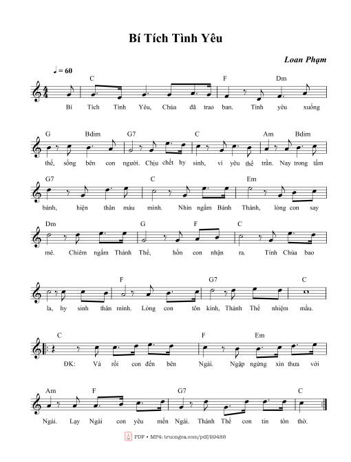 Bí Tích Tình Yêu