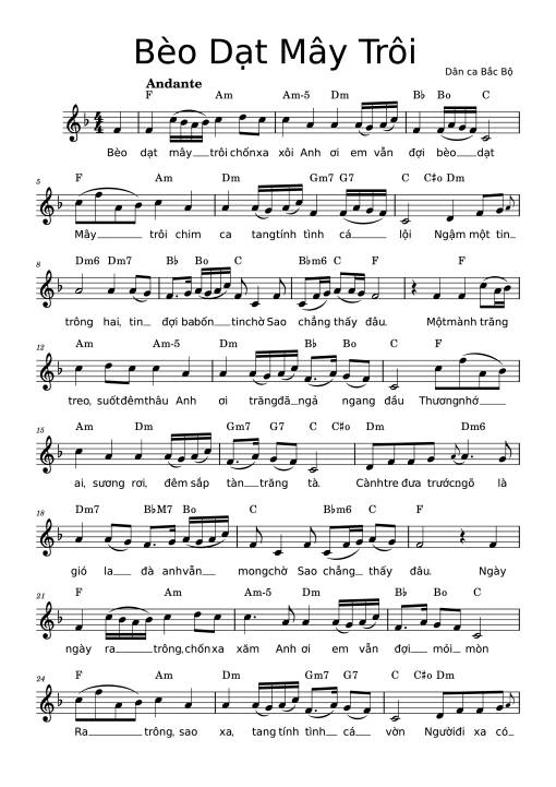 Bèo Dạt Mây Trôi