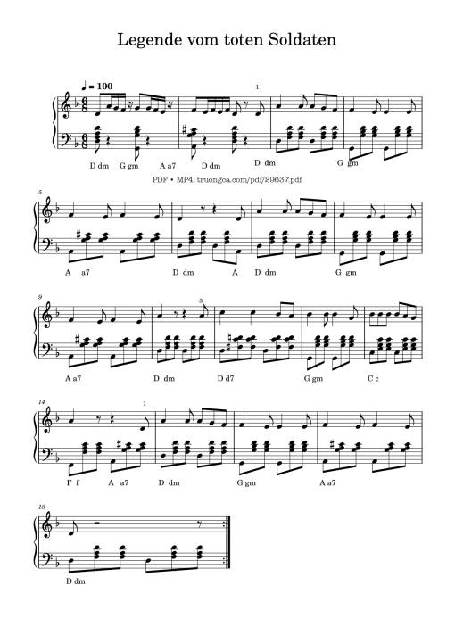 Legende vom toten Soldaten