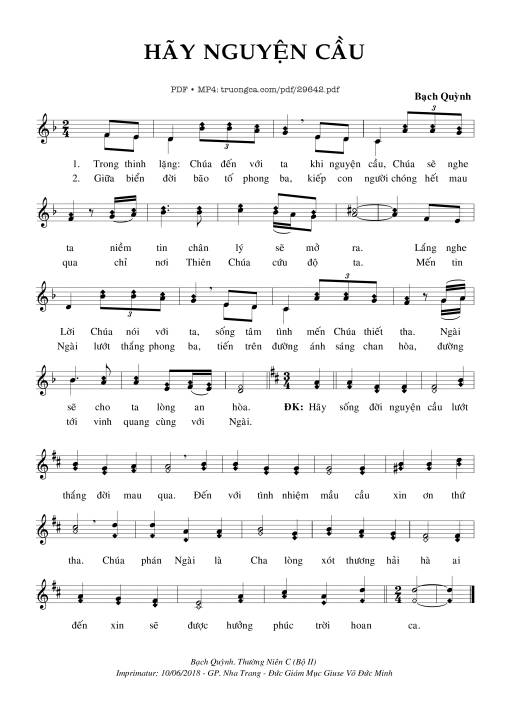 Hãy Nguyện Cầu