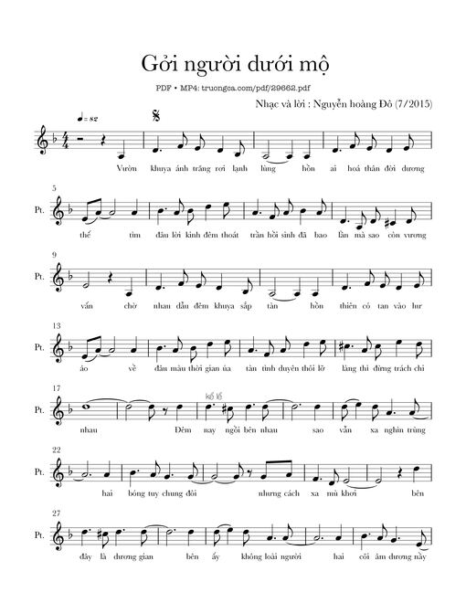 Gởi người dưới mộ