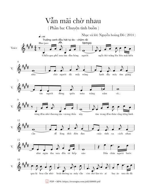 Vẫn mãi chờ nhau