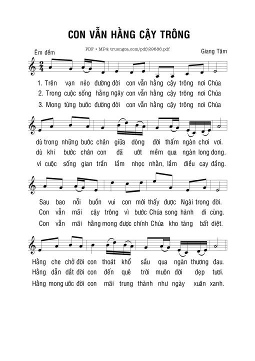 Con Vẫn Hằng Cậy Trông