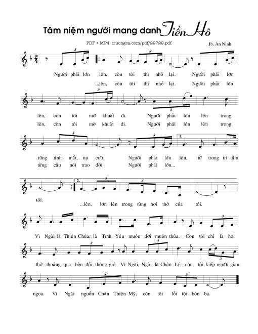 Tâm niệm người mang danh Tiền Hô