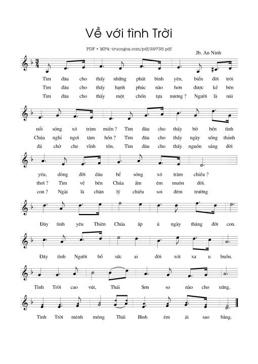 Về với Tình Trời