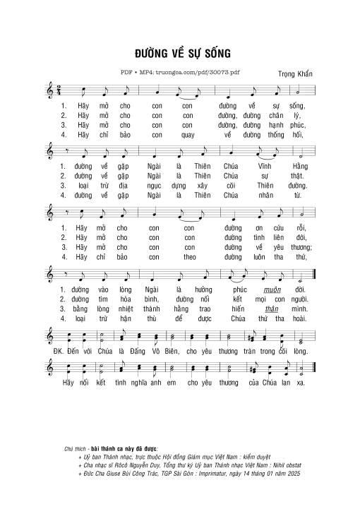 Đường về Sự Sống