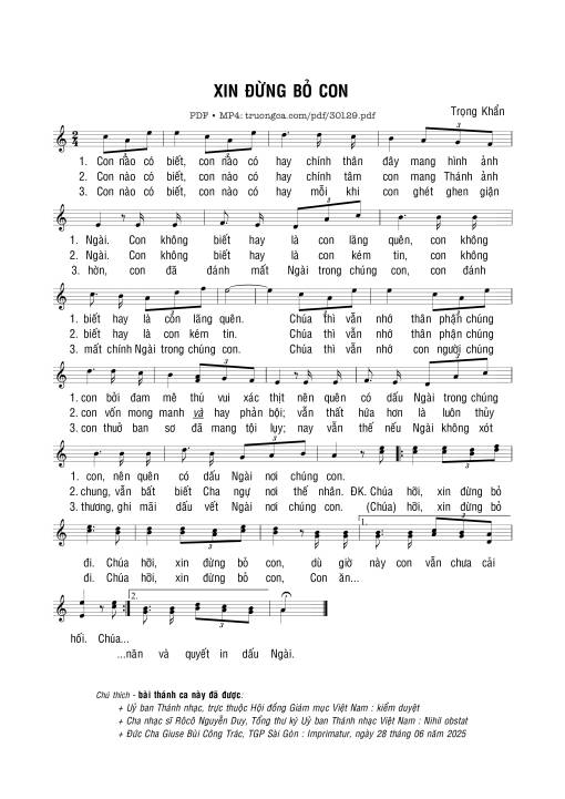 Xin đừng bỏ con