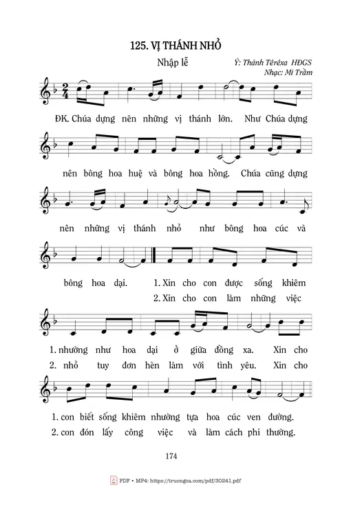 Vị thánh nhỏ - Mi Trầm