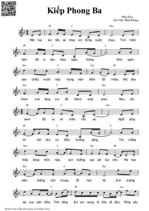 Kiếp phong ba - Nhạc Hoa