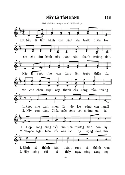 Nầy là tấm bánh