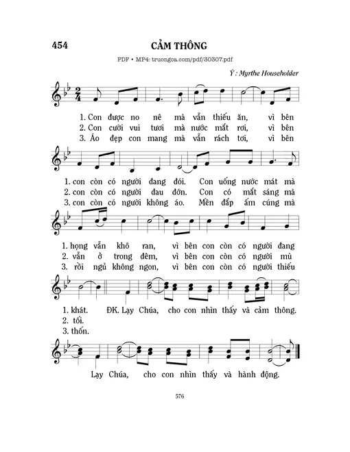 Cảm Thông - Mi Trầm