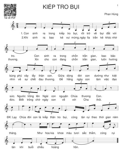 Kiếp tro bụi - Phan Hùng