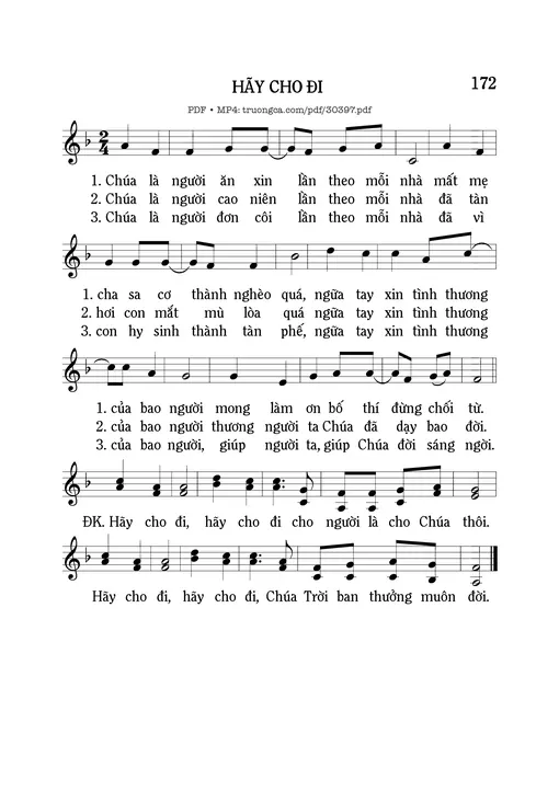 Hãy cho đi - Mi Trầm