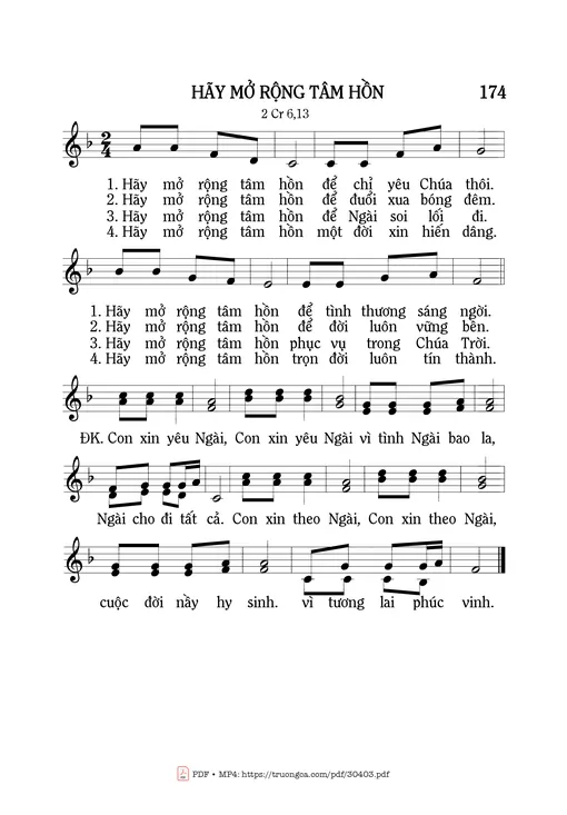 Hãy Mở Rộng Tâm Hồn