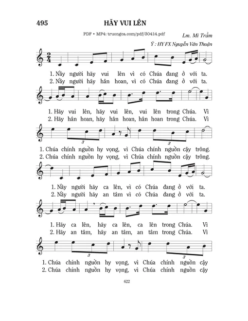 Hãy vui lên - Mi Trầm