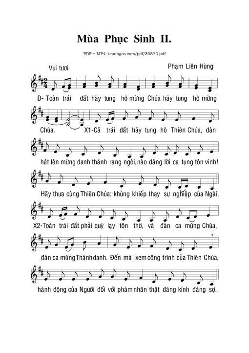 Mùa Phục Sinh (2)