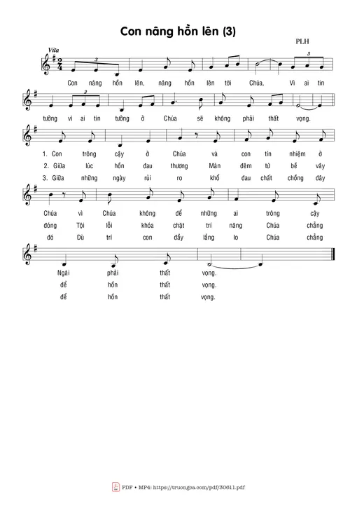 Sheet PDF of Con nâng hồn lên (3)