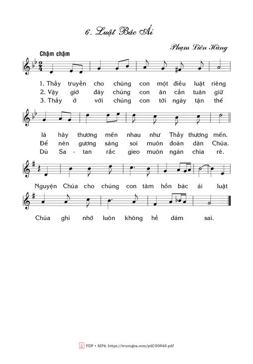 Luật bác ái - Phạm Liên Hùng