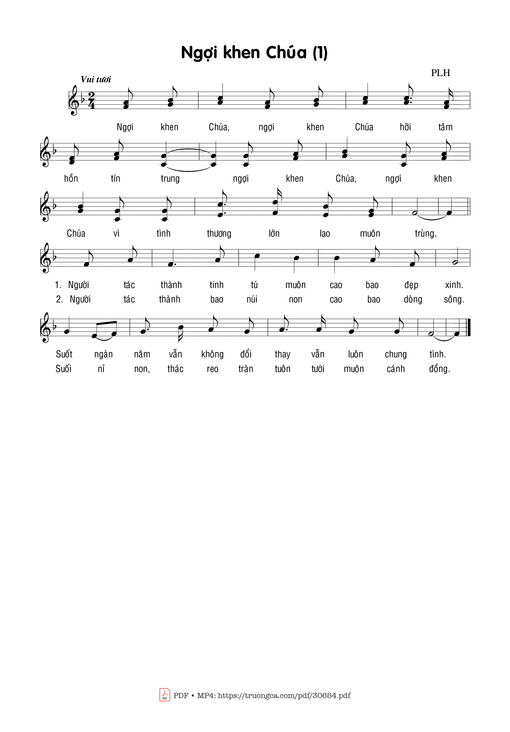 Ngợi Khen Chúa (1)