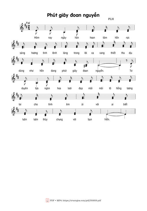 Phút giây đoan nguyền