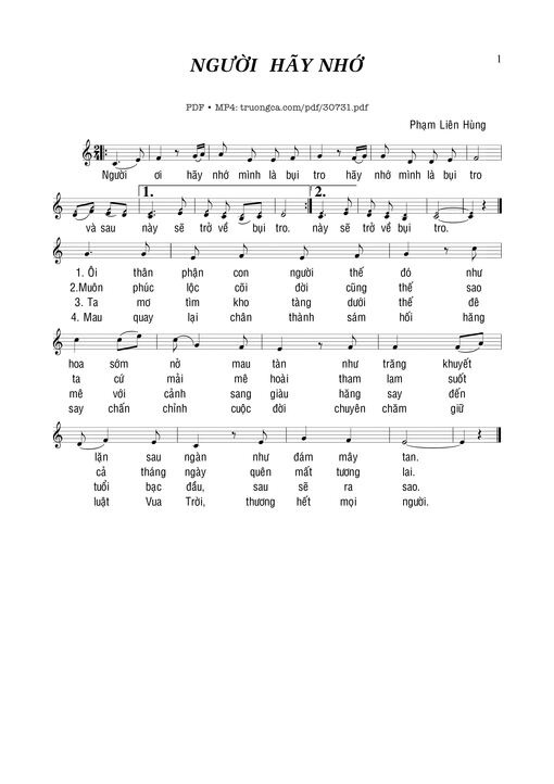 Người ơi hãy nhớ