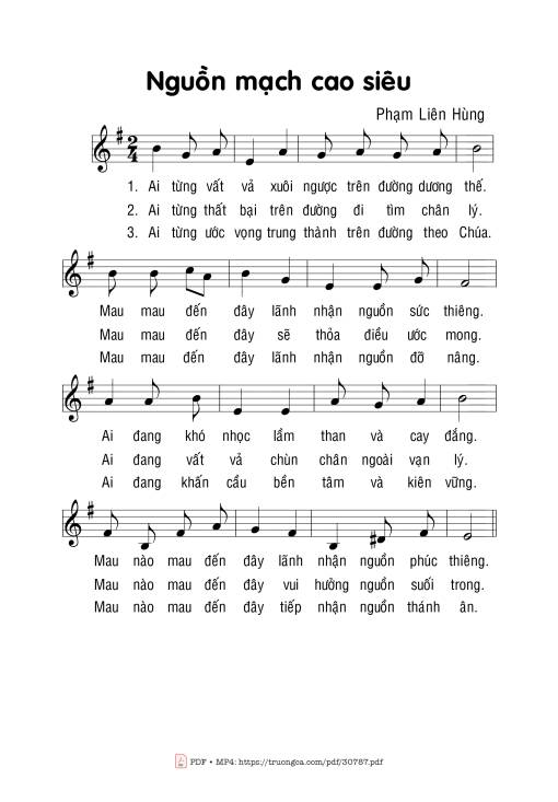 Sheet PDF of Nguồn mạch cao siêu