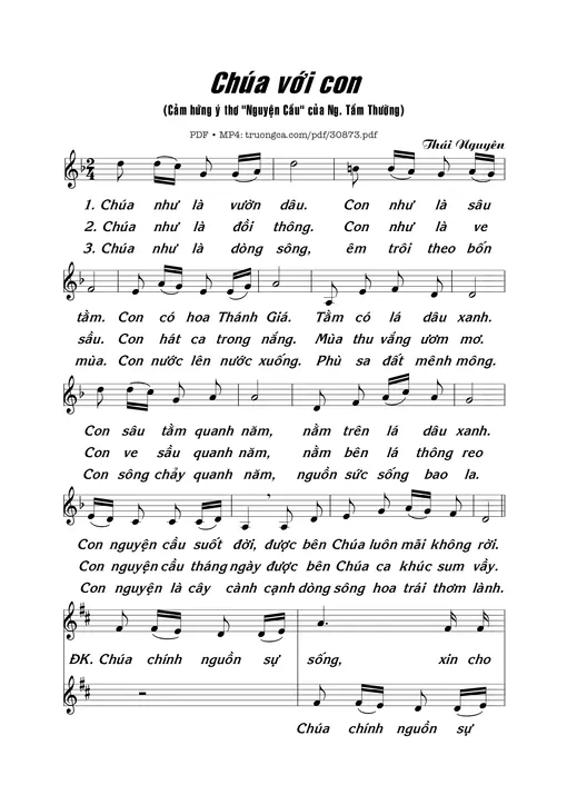 Chúa với con - Thái Nguyên