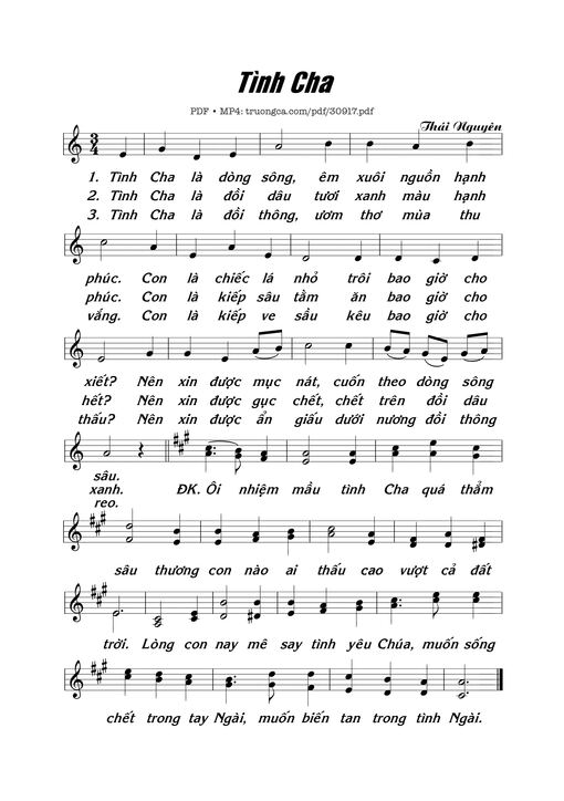 Tình Cha - Thái Nguyên