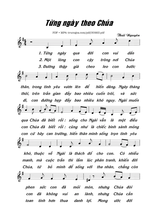 Từng ngày theo Chúa