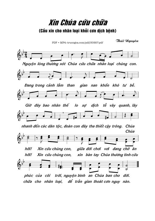 Xin Chúa cứu chữa